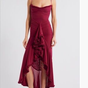 House of CB ruffle dress